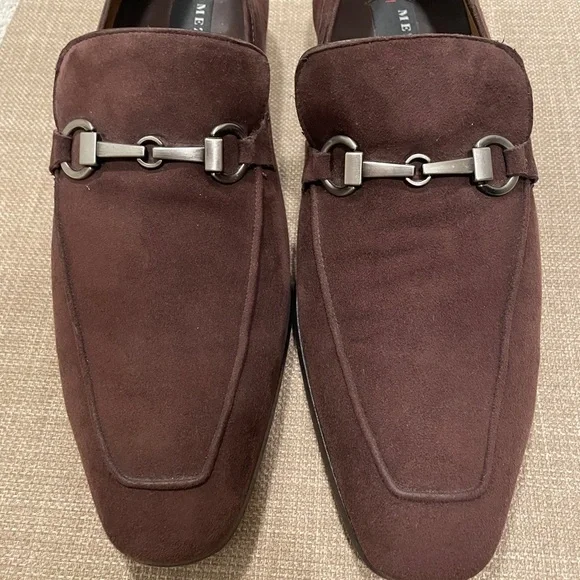 Mezlan Brown Suede Men’s Loafer - Picture 3 of 5